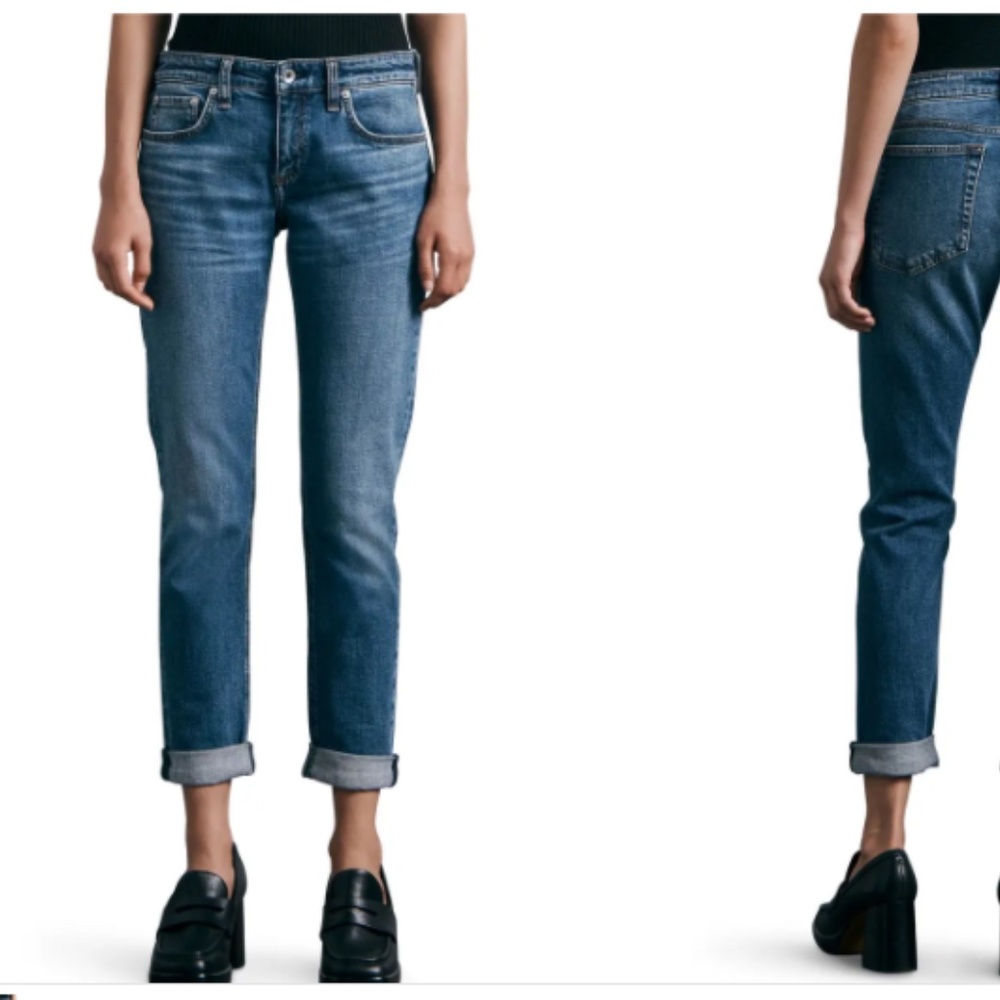 Dre Low Rise Slim Boyfriend Jeans NWT